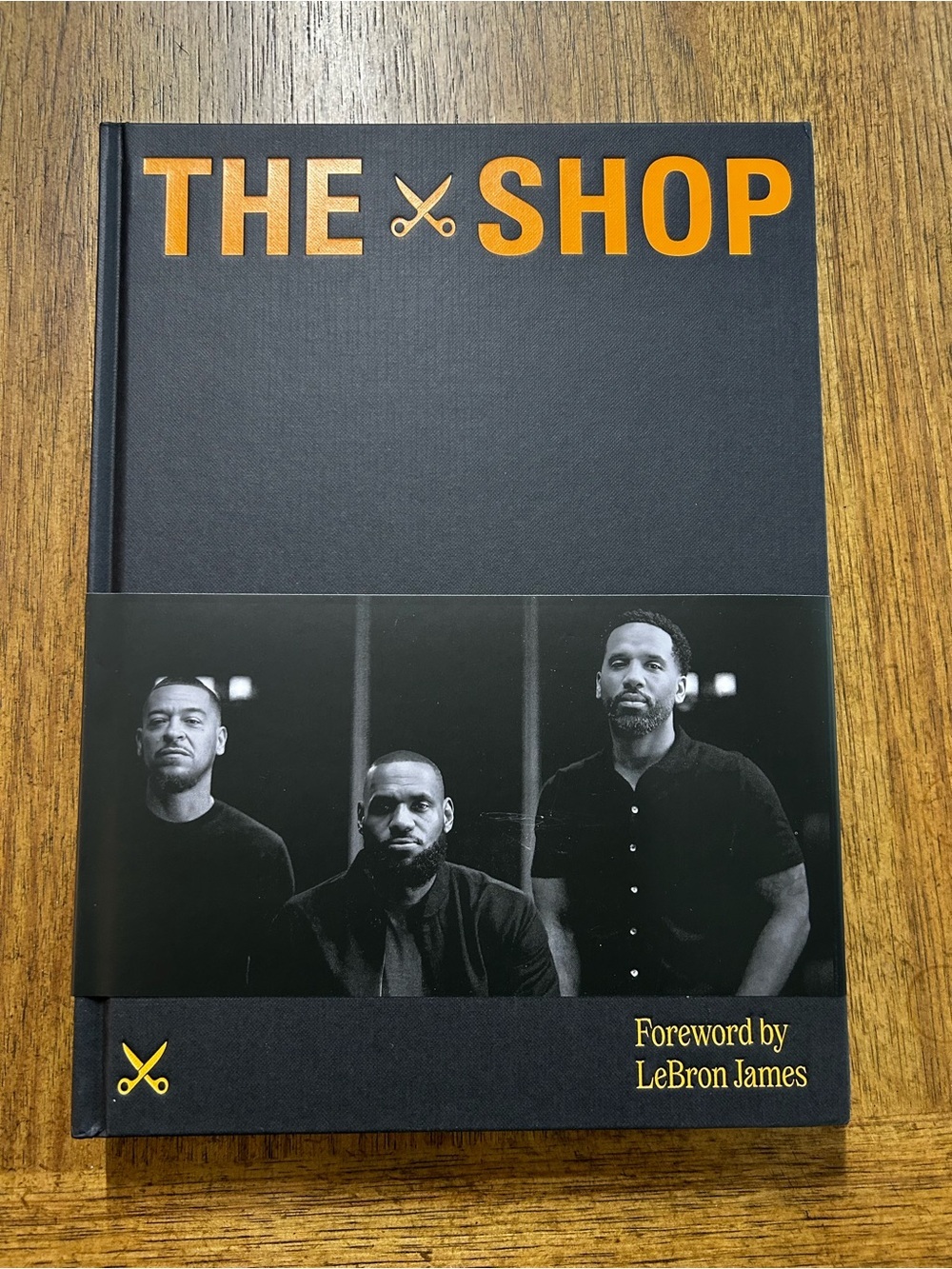 🆕 “THE SHOP” Hardcover Book - Foreword by LeBron James